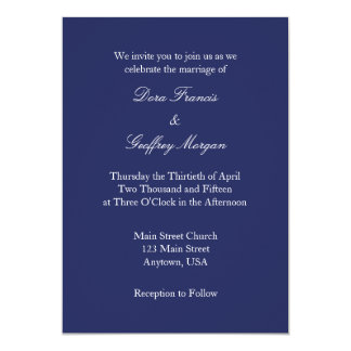 plain blue invitations & announcements zazzle navy_blue_white_plain_simple_wedding_invitation rad50837db81c40f5a92e3191e48711f4_zkrqs_324?rlvnet=1 plain blue invitations & announcements zazzle,Plain White Invitations